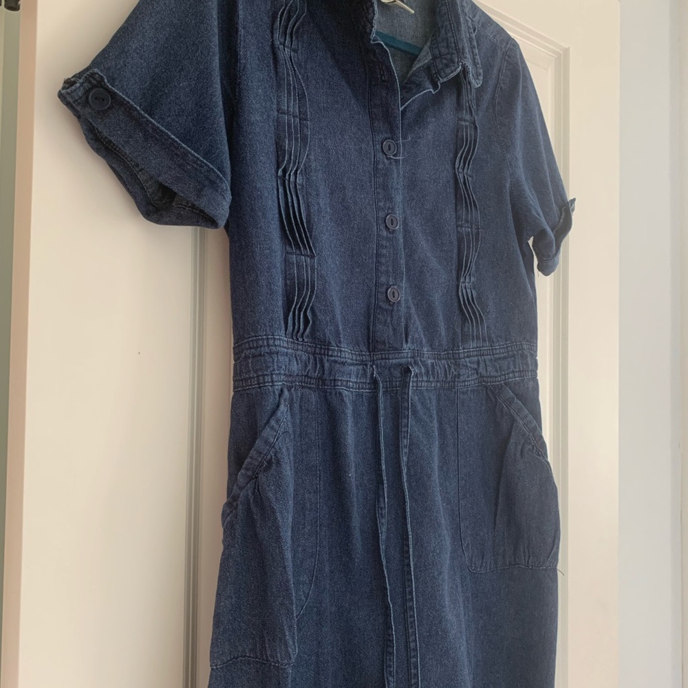 Denim dress